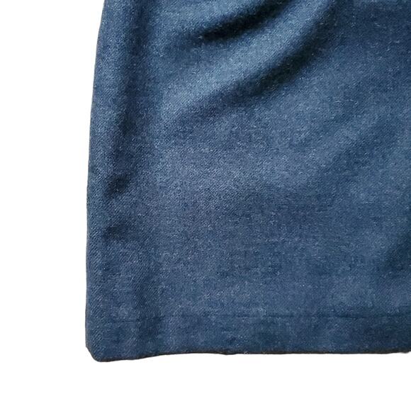 Celtic & Co. The Celt Kilt Blue Wool Skirt Made In Scotland Buckle Detail Sz 16 - Picture 5 of 10